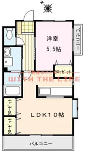 ヴェルドミール湯乃坂【306号号室】の間取り