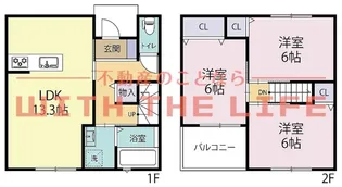 grand maison K【F号号室】の間取り