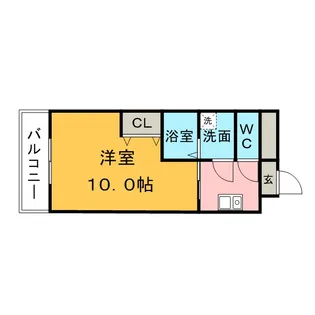 ラ・エスペランサ【407号号室】の間取り