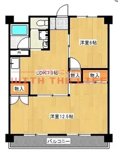三嶋ビル【201号号室】の間取り