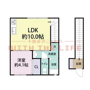 GRAND PRIX MAISON 【A201号号室】の間取り