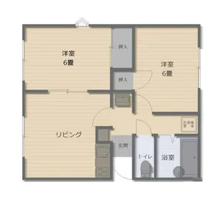 ウエストヴィレッジ【A102号号室】の間取り