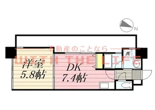 リード中央町【809号号室】の間取り
