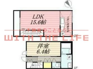 ALLEY V(アレイファイブ)【H号室】の間取り