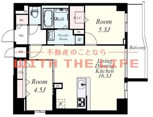 GOTOビルディング【9階】の間取り