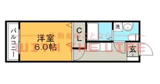 ドマーニASOU【203号号室】の間取り