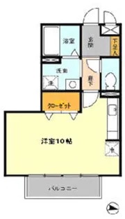 エトワール【A205号号室】の間取り