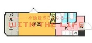 メゾンド・プレザージュ【408号号室】の間取り