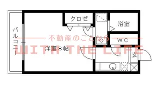 リブレア久留米駅前【C棟201号号室】の間取り