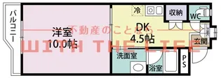 ハイツ櫛原プラスワン【301号号室】の間取り