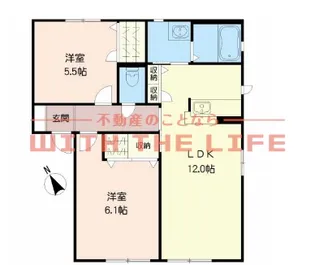 スリーゼ【C202号号室】の間取り