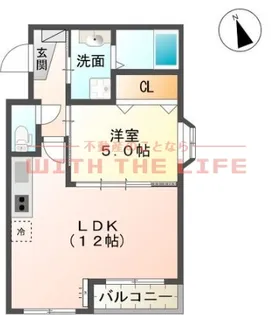 i-classアイクラス【101号号室】の間取り