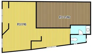 馬場ビル【1F号室】の間取り