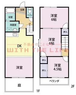 エポックタウン【C-2号室】の間取り