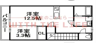 イデア【203号号室】の間取り