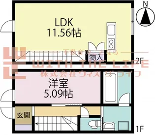 Mythel zero(ミセルゼロ)【C棟号室】の間取り