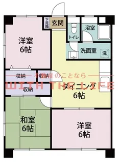 シルクコーポ諏訪野【506号号室】の間取り