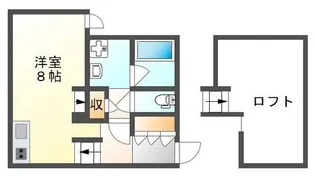 Shining Villa【A103号号室】の間取り