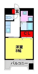 ARK鳥栖【303号号室】の間取り