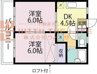 OldCountry(オールドカントリー)【201号号室】の間取り
