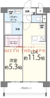 エスペランサ久留米駅前【306号号室】の間取り