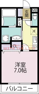 シュエット【102号号室】の間取り