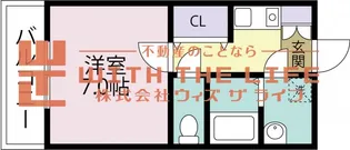 ティファニーヒルズ【606号号室】の間取り