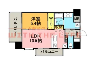 フェリス久留米シティ【706号号室】の間取り