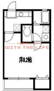 クレフラスト津福東【202号号室】の間取り