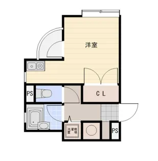 αNEXT久留米第一【205号号室】の間取り