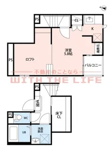 CB鳥栖グレーデ【101号号室】の間取り