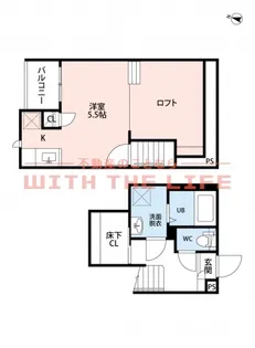 CB鳥栖グレーデ【103号号室】の間取り