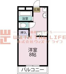 のばらビル【305号号室】の間取り