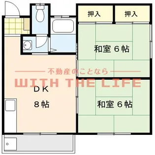 グリーンコーポ【101号号室】の間取り