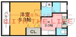グランドアマレーⅡ番館【202号号室】の間取り