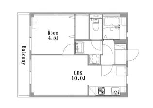 グランツレジデンス【601号号室】の間取り