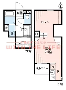 CB鳥栖エデン【101号号室】の間取り
