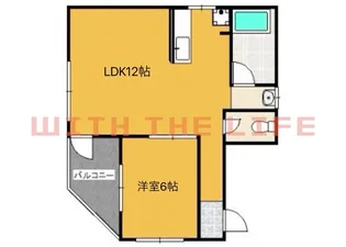 セント・スウーザン【2F号室】の間取り