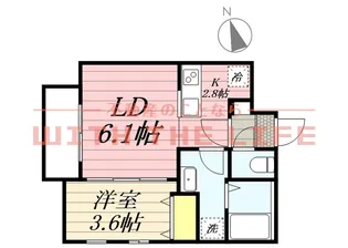 Cherim西鉄久留米Ⅳ【102号号室】の間取り
