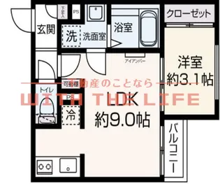 Patina鳥栖【201号号室】の間取り
