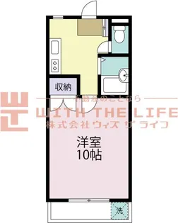 ルナリアス【302号号室】の間取り