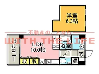 アビテ21【305号号室】の間取り