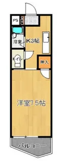 竹野屋ビル【203号号室】の間取り