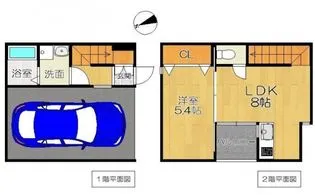 nido LaLuce(ニドラルーチェ)【C号室】の間取り