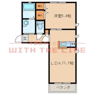 メゾン ドリーム【103号号室】の間取り