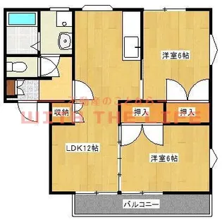 上津コーポ【2階】の間取り