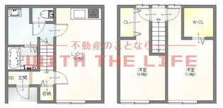 ikka本町B棟【2号号室】の間取り