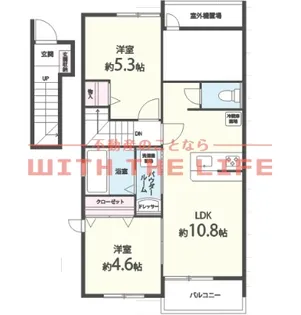 Benesta久留米(べネスタ久留米)【202号号室】の間取り