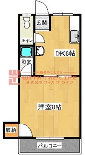 センチュリー梅満II【203号号室】の間取り