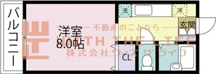 サンガーデン井上【A-201号号室】の間取り